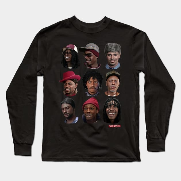 Chappelle Show Long Sleeve T-Shirt by Art Simpson